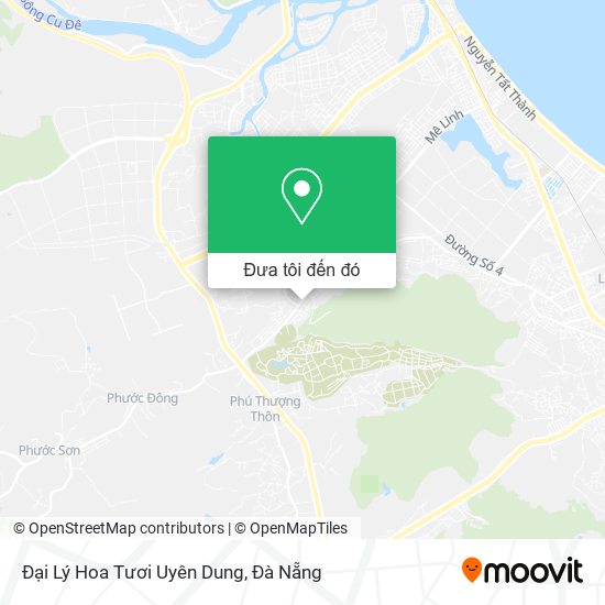 Bản đồ Đại Lý Hoa Tươi Uyên Dung