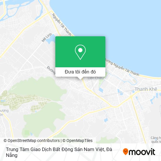 Bản đồ Trung Tâm Giao Dịch Bất Động Sản Nam Việt