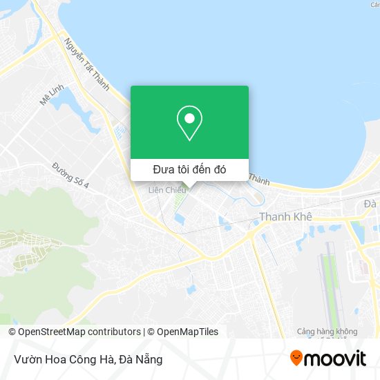 Bản đồ Vườn Hoa Công Hà