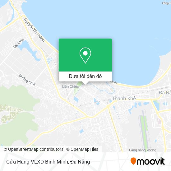 Bản đồ Cửa Hàng VLXD Bình Minh