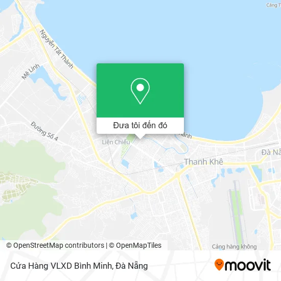 Bản đồ Cửa Hàng VLXD Bình Minh