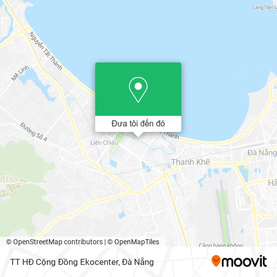 Bản đồ TT HĐ Cộng Đồng Ekocenter