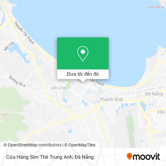 Bản đồ Cửa Hàng Sim Thẻ Trung Anh