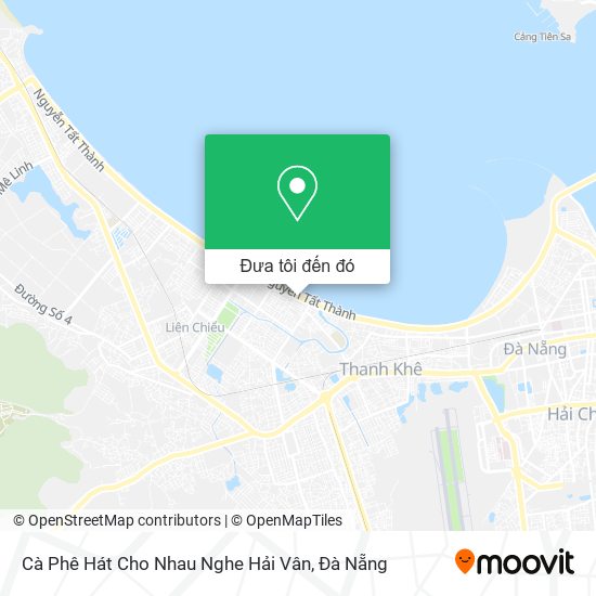 Bản đồ Cà Phê Hát Cho Nhau Nghe Hải Vân