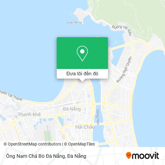 Bản đồ Ông Nam Chả Bò Đà Nẵng