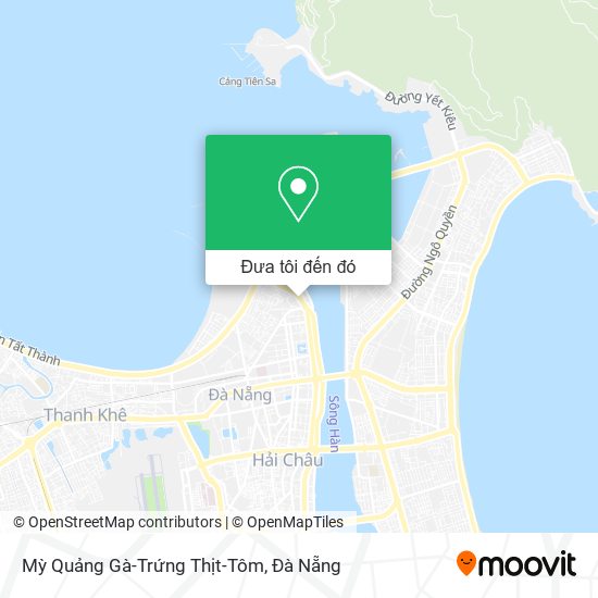 Bản đồ Mỳ Quảng Gà-Trứng Thịt-Tôm