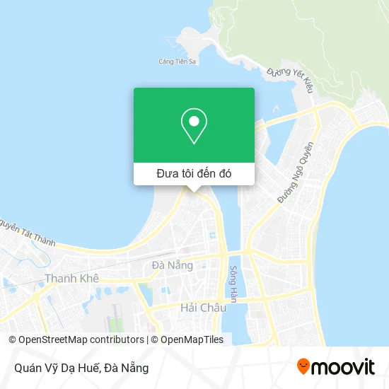 Bản đồ Quán Vỹ Dạ Huế