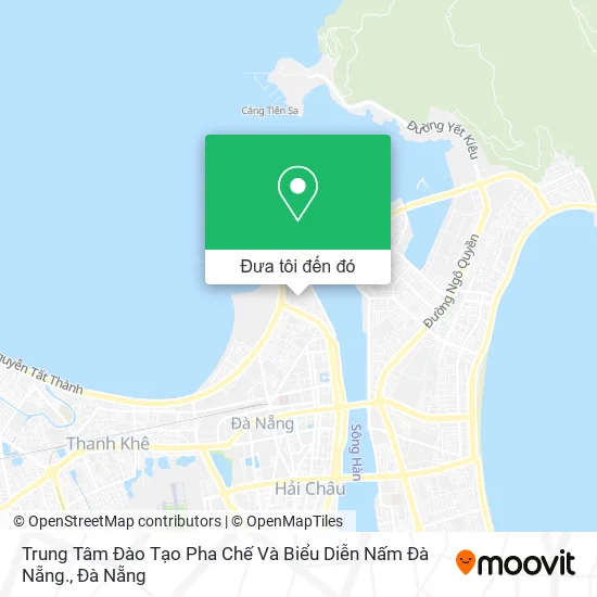 Bản đồ Trung Tâm Đào Tạo Pha Chế Và Biểu Diễn Nấm Đà Nẵng.