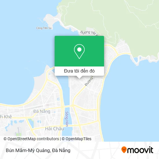 Bản đồ Bún Mắm-Mỳ Quảng