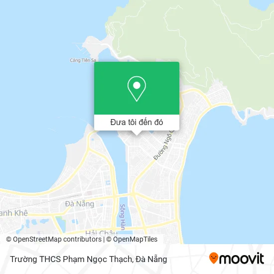 Bản đồ Trường THCS Phạm Ngọc Thạch