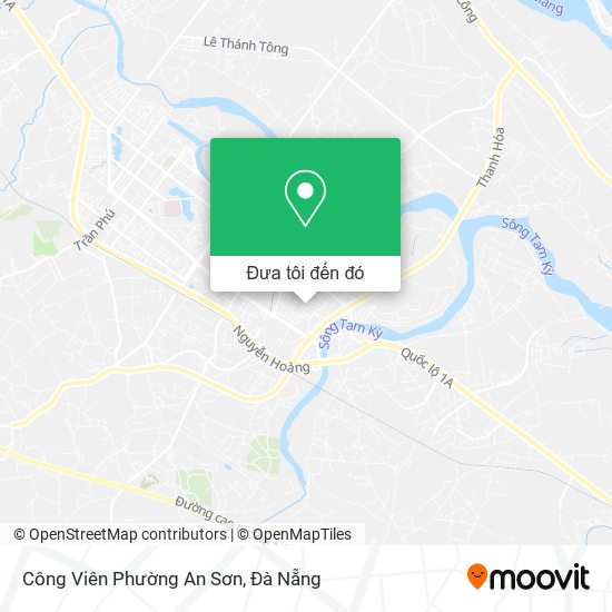 Bản đồ Công Viên Phường An Sơn