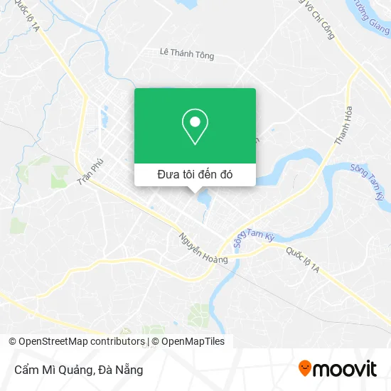 Bản đồ Cẩm Mì Quảng