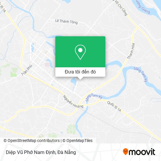 Bản đồ Diệp Vũ Phở Nam Định