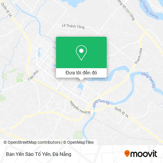 Bản đồ Bán Yến Sào Tổ Yến