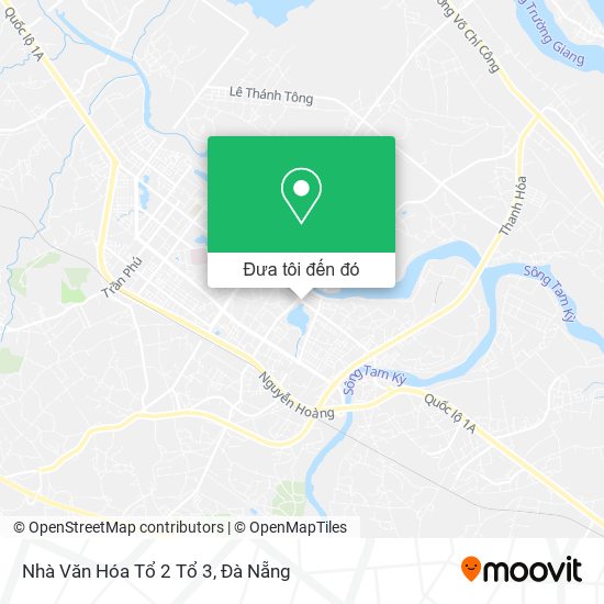 Bản đồ Nhà Văn Hóa Tổ 2 Tổ 3