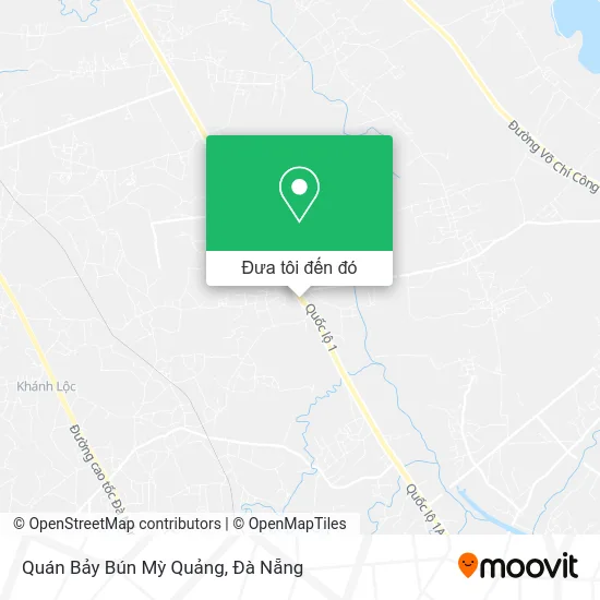 Bản đồ Quán Bảy Bún Mỳ Quảng