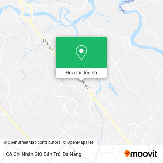 Bản đồ Cô Chi Nhận Giữ Bán Trú
