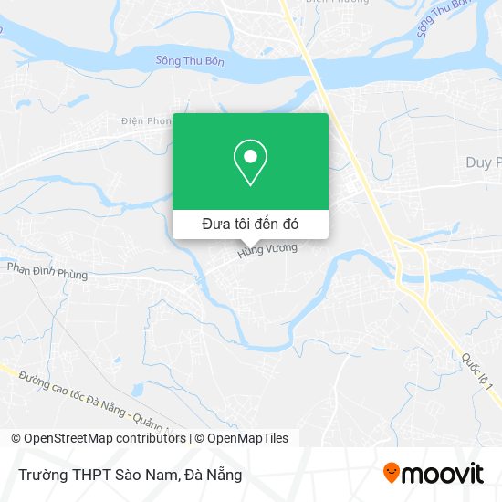 Bản đồ Trường THPT Sào Nam