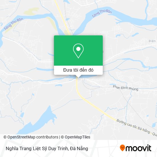 Bản đồ Nghĩa Trang Liệt Sỹ Duy Trinh