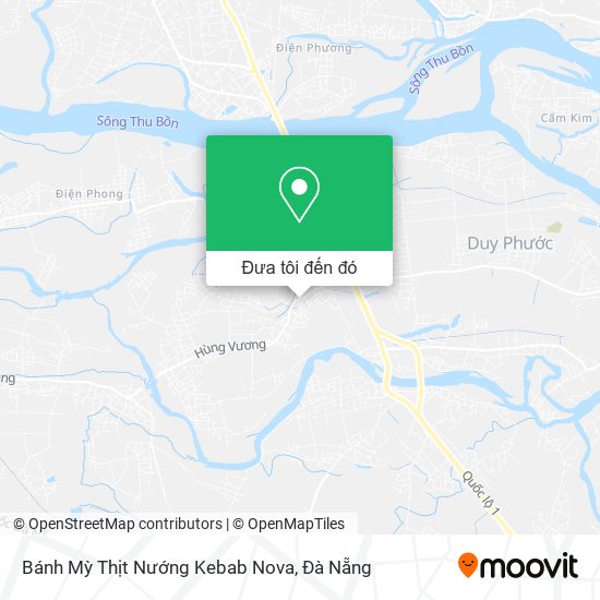 Bản đồ Bánh Mỳ Thịt Nướng Kebab Nova
