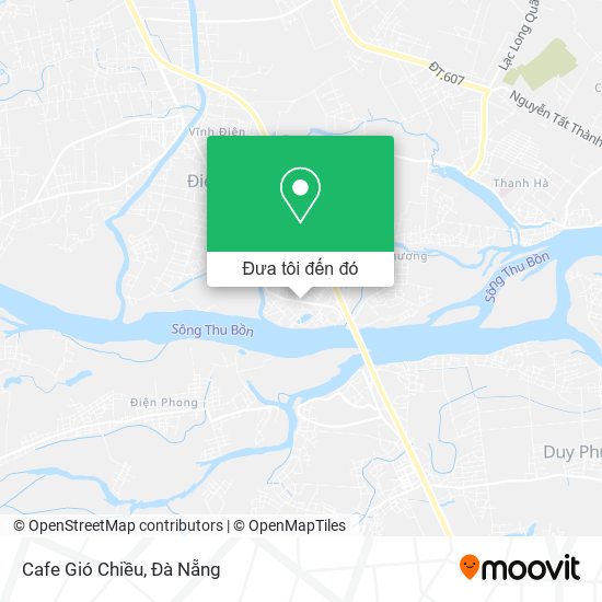 Bản đồ Cafe Gió Chiều