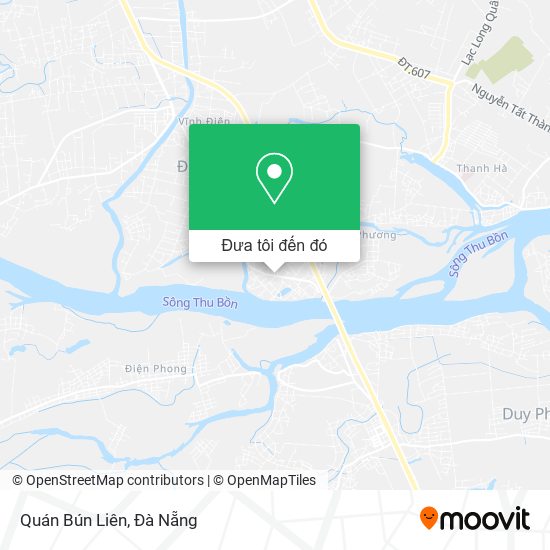 Bản đồ Quán Bún Liên