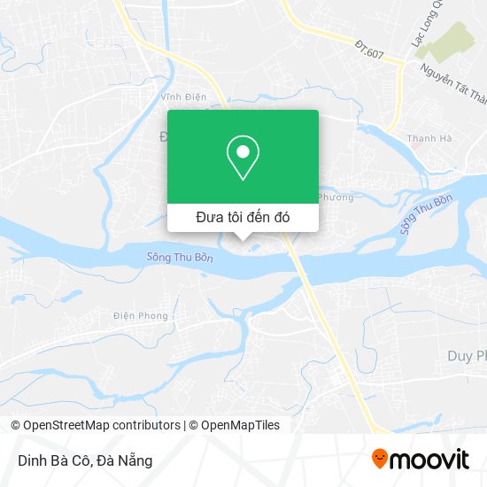 Bản đồ Dinh Bà Cô