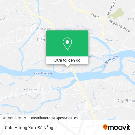 Bản đồ Cafe Hương Xưa