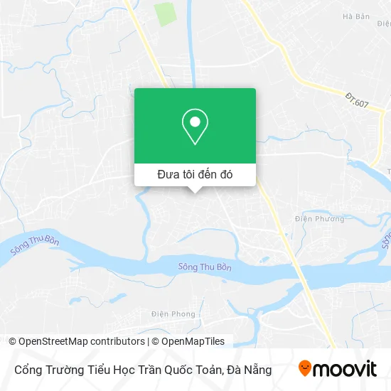 Bản đồ Cổng Trường Tiểu Học Trần Quốc Toản