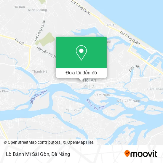 Bản đồ Lò Bánh Mì Sài Gòn
