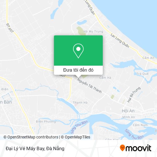 Bản đồ Đại Lý Vé Máy Bay