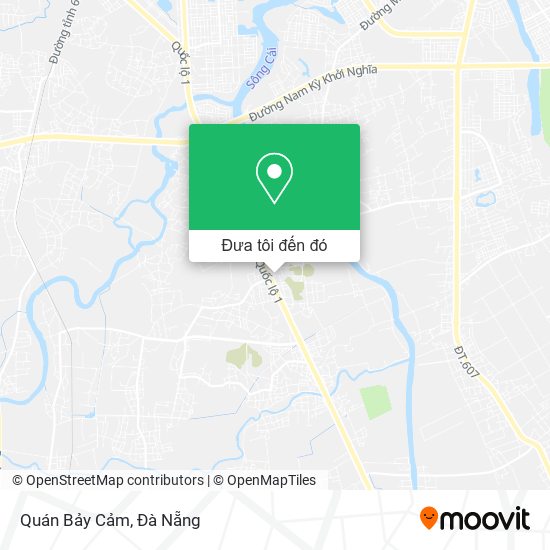 Bản đồ Quán Bảy Cảm