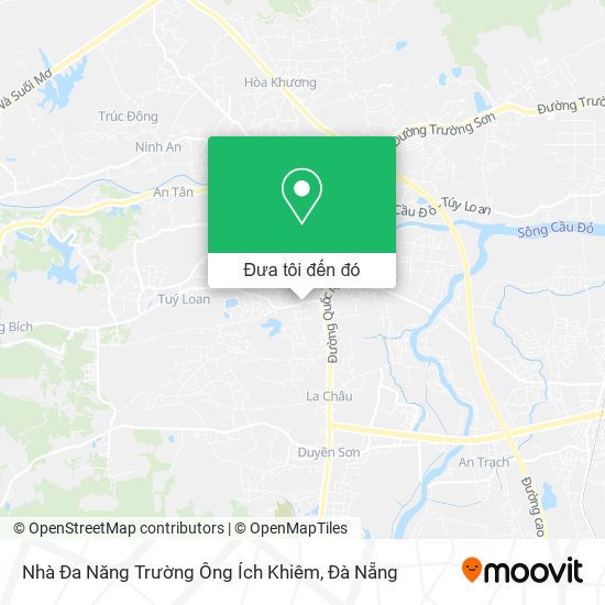 Bản đồ Nhà Đa Năng Trường Ông Ích Khiêm