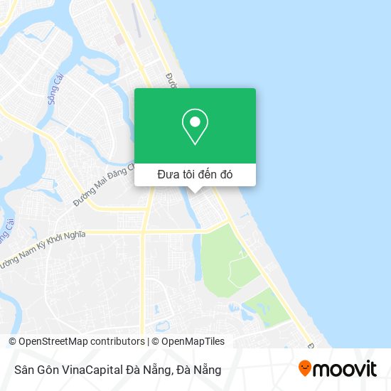 Bản đồ Sân Gôn VinaCapital Đà Nẵng