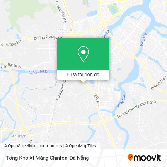 Bản đồ Tổng Kho XI Măng Chinfon