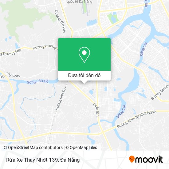 Bản đồ Rửa Xe Thay Nhớt 139