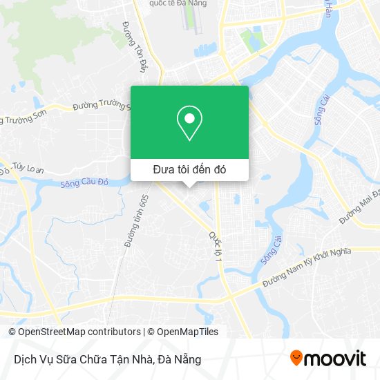 Bản đồ Dịch Vụ Sữa Chữa Tận Nhà