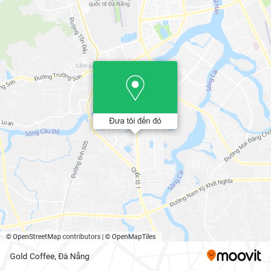 Bản đồ Gold Coffee