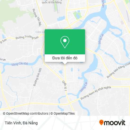 Bản đồ Tiến Vinh