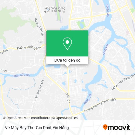 Bản đồ Vé Máy Bay Thư Gia Phát
