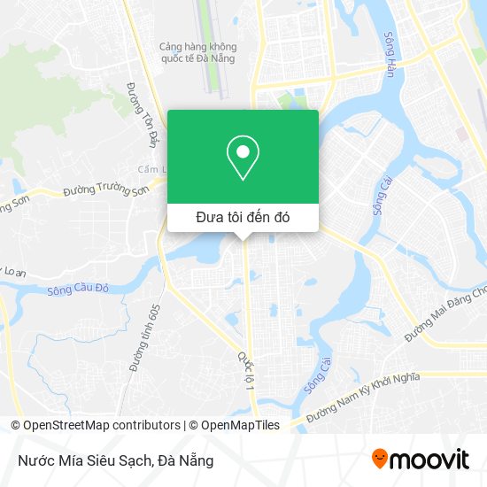 Bản đồ Nước Mía Siêu Sạch