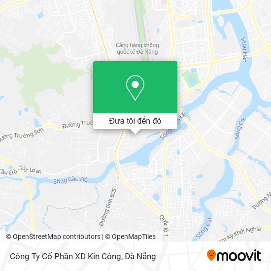 Bản đồ Công Ty Cổ Phần XD Kin Công