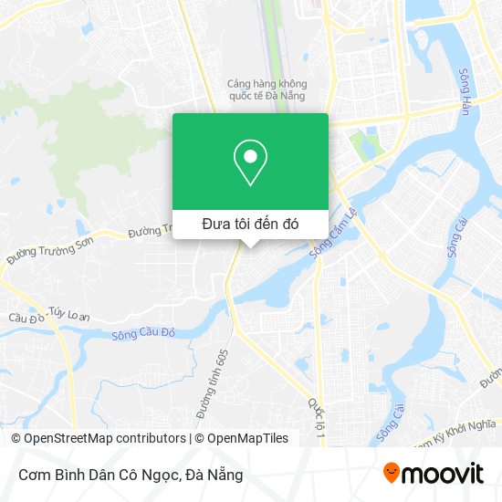 Bản đồ Cơm Bình Dân Cô Ngọc