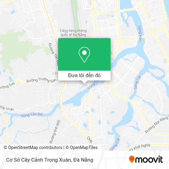 Bản đồ Cơ Sở Cây Cảnh Trọng Xuân