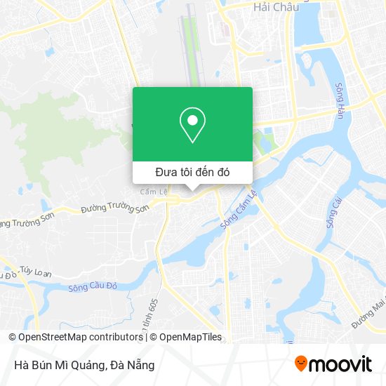 Bản đồ Hà Bún Mì Quảng