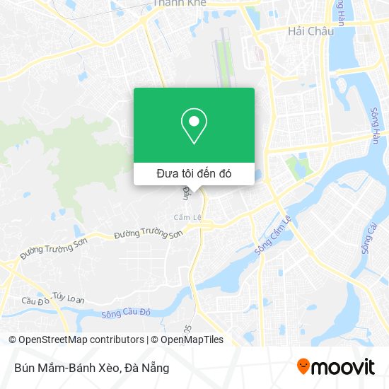 Bản đồ Bún Mắm-Bánh Xèo
