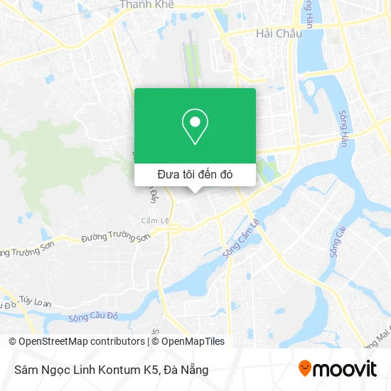 Bản đồ Sâm Ngọc Linh Kontum K5