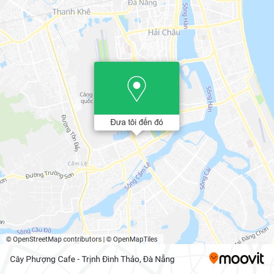 Bản đồ Cây Phượng Cafe - Trịnh Đình Thảo