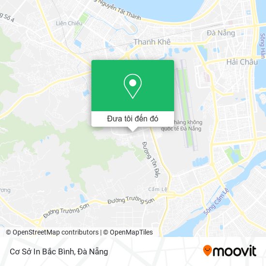 Bản đồ Cơ Sở In Bắc Bình