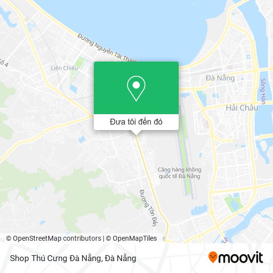 Bản đồ Shop Thú Cưng Đà Nẵng